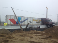 Tractor-Trailer Truck Crash Causes Huge Delays on 417