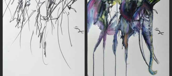 Ottawa Native’s Awe-Inspiring Artistic Collaborations with 2-Year Old Daughter