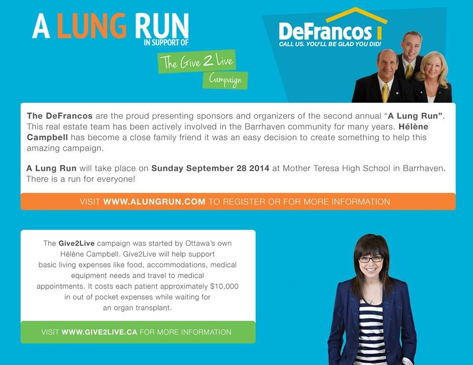 A Lung Run Info