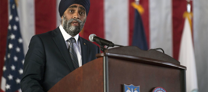 Defence Minister Sajjan’s Latest Gap to Fill is the Void Between Principles and Reality